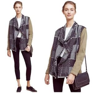 Anthropologie Hei Hei Fringed Fieldwork Jacket Size Small